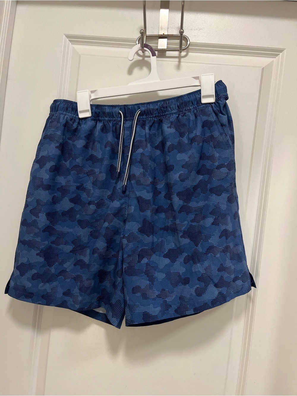 Peter Millar Pool To Court Shorts Camp Blue Size Large EUC